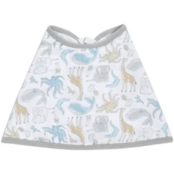 Aden + Anais™ Essentials Burpy Bip Baumwoll-Musselin-Lätzchen Natural History