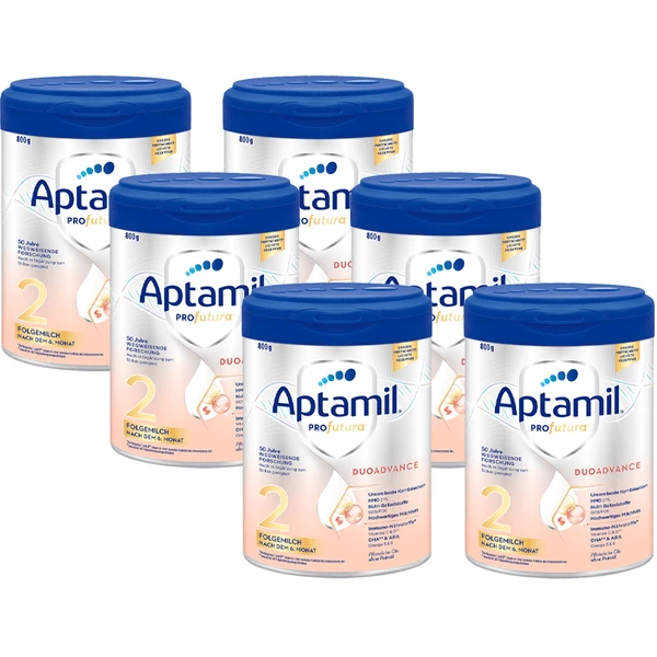 Aptamil Folgemilch Profutura Duo Advanced 2 6x 800g Nach Dem 6. Monat 1 Aptamil Folgemilch Profutura Duo Advanced 2 6x 800g Nach Dem 6. Monat