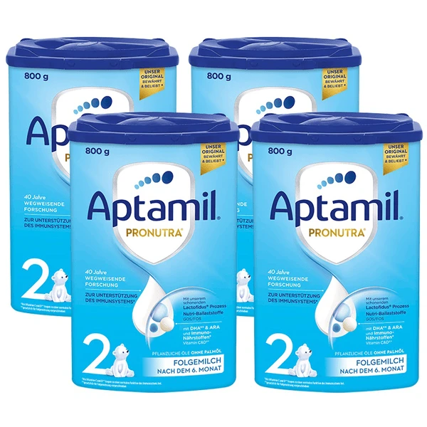 Aptamil Folgemilch Pronutra ADVANCE 2 4 X 800 G Nach Dem 6. Monat 1 Aptamil Folgemilch Pronutra ADVANCE 2 4 X 800 G Nach Dem 6. Monat