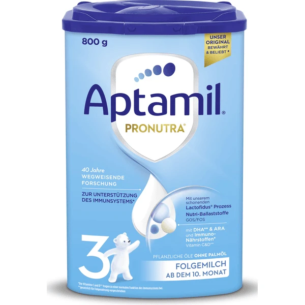 Aptamil Folgemilch Pronutra ADVANCE 3 800 G Nach Dem 10. Monat 1 Aptamil Folgemilch Pronutra ADVANCE 3 800 G Nach Dem 10. Monat