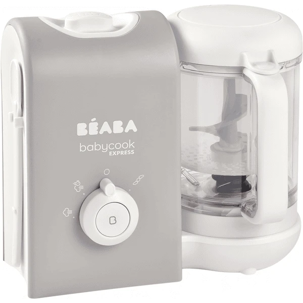 BEABA® Küchenmaschine Babycook Express Velvet Grau 1 BEABA® Küchenmaschine Babycook Express Velvet Grau
