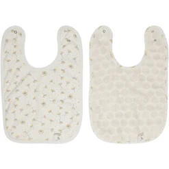 Bébé-jou Bébé Jou® Lätzchen 2er Pack Fabulous Wish Grey