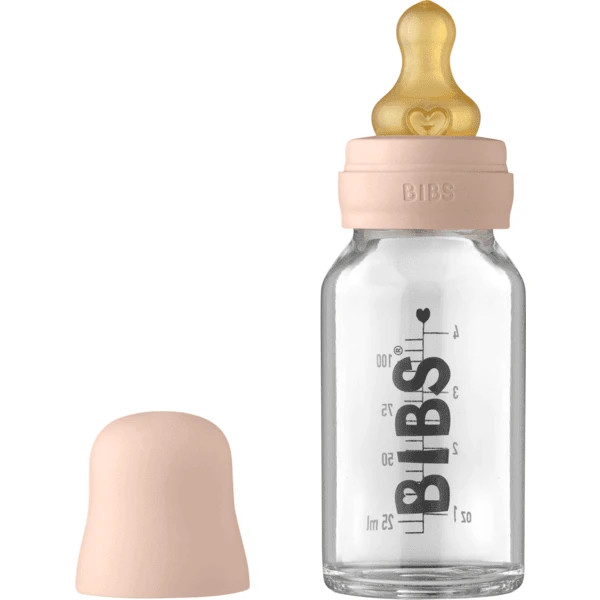 BIBS® Babyflasche Complete Set 110 Ml, Blush 1 BIBS® Babyflasche Complete Set 110 Ml, Blush