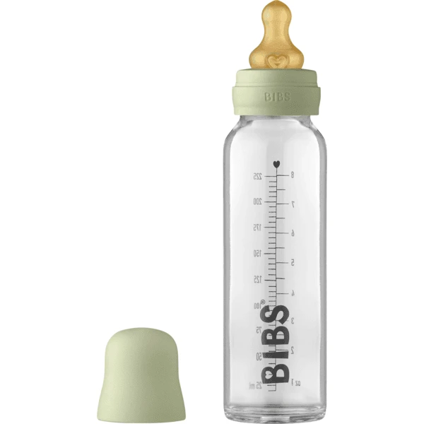 BIBS® Babyflasche Complete Set 225 Ml, Sage 1 BIBS® Babyflasche Complete Set 225 Ml, Sage