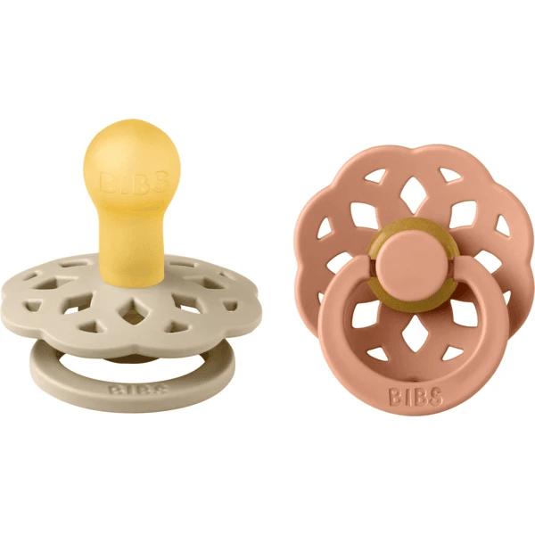 BIBS® Schnuller Boheme 0-6 Monate Vanilla/Peach 1 BIBS® Schnuller Boheme 0-6 Monate Vanilla/Peach