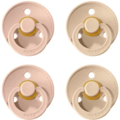 BIBS® Schnuller Colour Blush / Vanilla 0-6 Monate, 4 Stk.