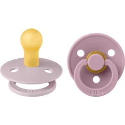 BIBS® Schnuller Colour Dusky Lilac / Heather 0-6 Monate, 2 Stk.