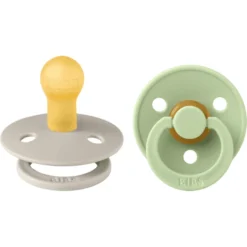 BIBS® Schnuller Colour Sand/Pistachio 0-6 Monate, 2 Stk.