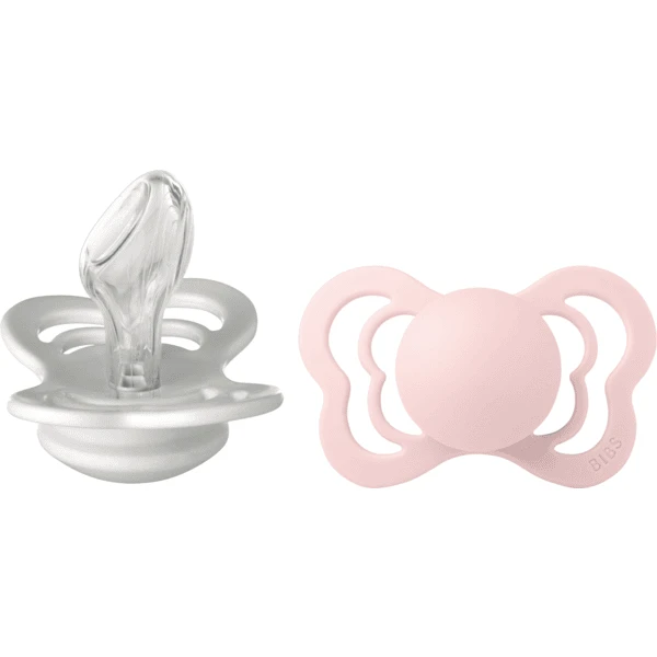 BIBS® Schnuller Couture Haze Und Blossom Silikon 6-36 Monate, 2 Stk. 1 BIBS® Schnuller Couture Haze Und Blossom Silikon 6-36 Monate, 2 Stk.
