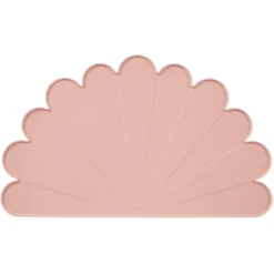 Cam Cam Copenhagen Cam Cam® COPENHAGEN Tischset Blume Aus Silikon, Dusty Rose