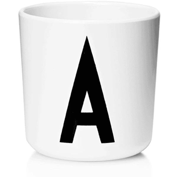 Design Letters Kinderbecher Eco 175 Ml, Mit Buchstabe A 1 Design Letters Kinderbecher Eco 175 Ml, Mit Buchstabe A
