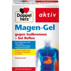 Doppelherz Magen-Gel Gegen Sodbrennen + Bei Reflux, 20 Dosierbeutel
