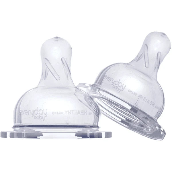 Everyday® Baby Trinksauger Healthy Plus, Silikon Größe S, 2 Stk. 1 Everyday® Baby Trinksauger Healthy Plus, Silikon Größe S, 2 Stk.