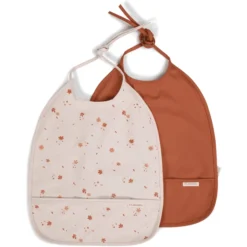 Filibabba Bindelätzchen 2er-Pack - Chestnuts