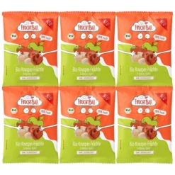 FRUCHTBAR® Bio-Knusper-Früchte Erdbeere-Apfel Ab Dem 12. Monat 6 X 15 G