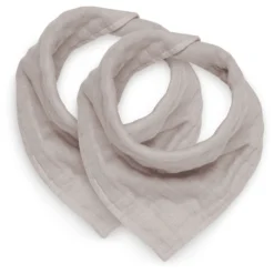 Jollein Lätzchen Bandana Wrinkled Nougat 2er Pack