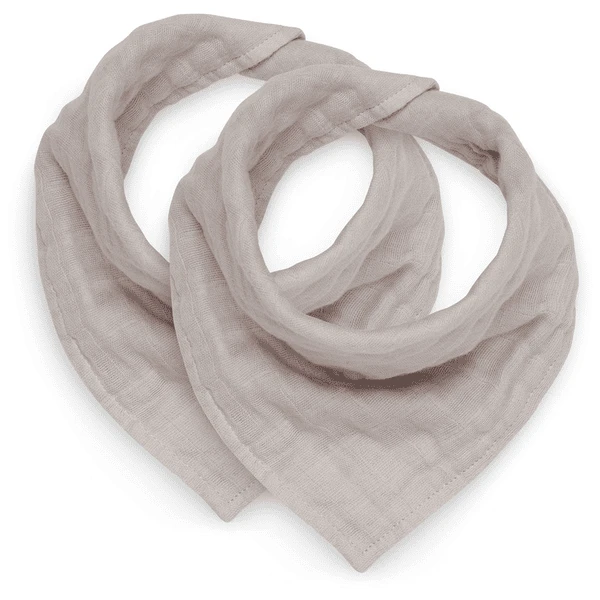 Jollein Lätzchen Bandana Wrinkled Nougat 2er Pack 1 Jollein Lätzchen Bandana Wrinkled Nougat 2er Pack