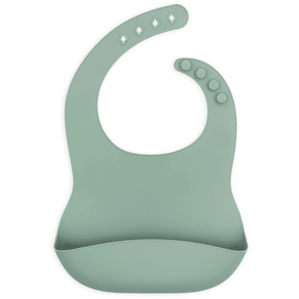 Jollein Silikonlätzchen Ash Green 1 Jollein Silikonlätzchen Ash Green