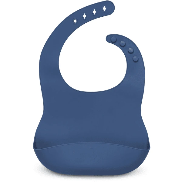 Jollein Silikonlätzchen Jeans Blue 1 Jollein Silikonlätzchen Jeans Blue