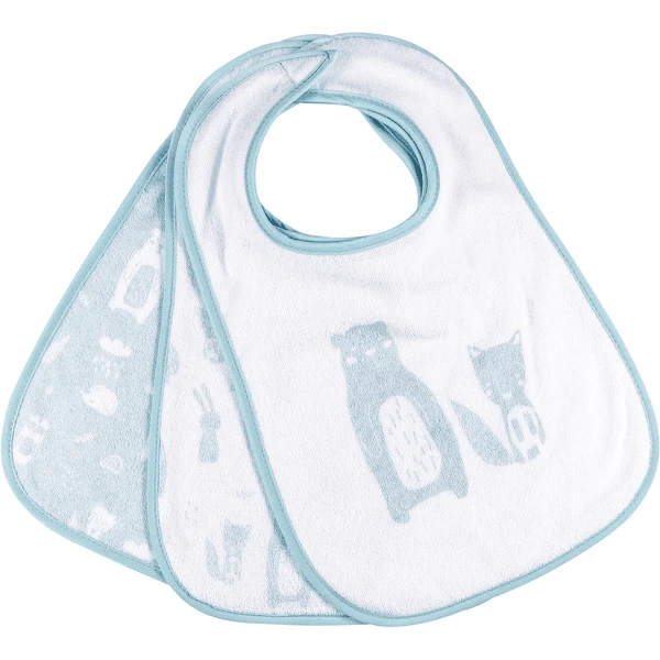 Kindsgard Klettlätzchen Happaklat 3er-Pack Blau 1 Kindsgard Klettlätzchen Happaklat 3er-Pack Blau