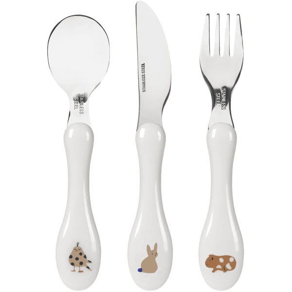 LÄSSIG Kinderbesteck Little Mateys Royal Blau 1 LÄSSIG Kinderbesteck Little Mateys Royal Blau