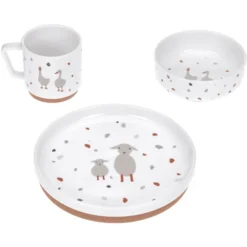 LÄSSIG Kindergeschirrset Tiny Farmer