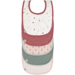 LÄSSIG Lässig Lätzchen 5er Pack Garden Explorer Schnecke