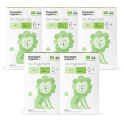 Löwenzahn Organics Folgemilch 2 5x 500 G Ab Dem 6+ Monat