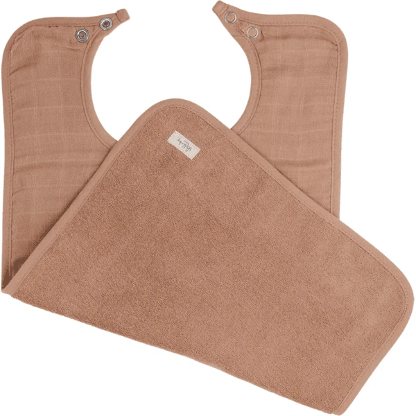 Lullaby Planet Lätzchen Hazelnut Brown 50x30 Cm 1 Lullaby Planet Lätzchen Hazelnut Brown 50x30 Cm