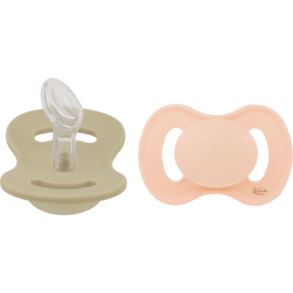 Lullaby Planet Schnuller Dental Aus Silikon Gr. 1 Lake Green & Alabaster, 2er Pack 1 Lullaby Planet Schnuller Dental Aus Silikon Gr. 1 Lake Green & Alabaster, 2er Pack