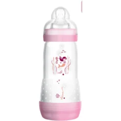 MAM Babyflasche Easy Start Anti-Colic Rosa 320 Ml 4+ Monate