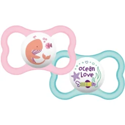 MAM Schnuller Air Silikon 16+ Monate Wal/ Ocean