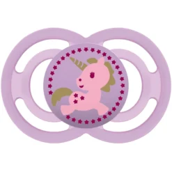MAM Schnuller Perfect Lila 6+ Monate Silikon