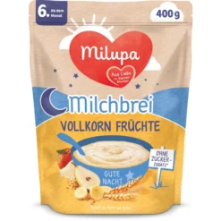 Milupa Milchbrei Vollkorn Früchte Gute Nacht 400 G Ab Dem 6. Monat