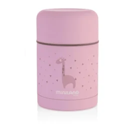 Miniland Silky Food Thermos Thermobehälter Pink 600ml