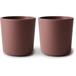 Mushie Becher 200 Ml 2 Stück, Woodchuck