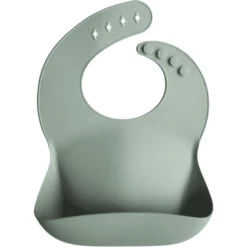 Mushie Silikonlätzchen Cambridge Blue