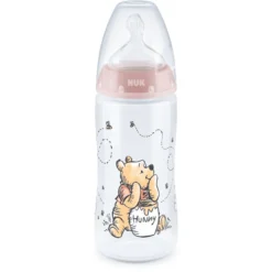 NUK Babyflasche First Choice⁺ Disney Winnie The Pooh 300 Ml, In Rosa
