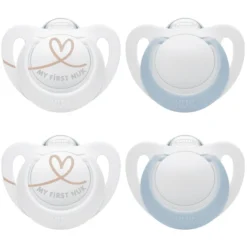 NUK Schnuller Star, Gr. 1 In Blau/weiß