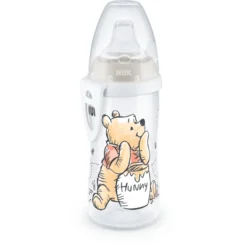 NUK Trinkflasche Active Cup, Winnie The Puuh, Beige