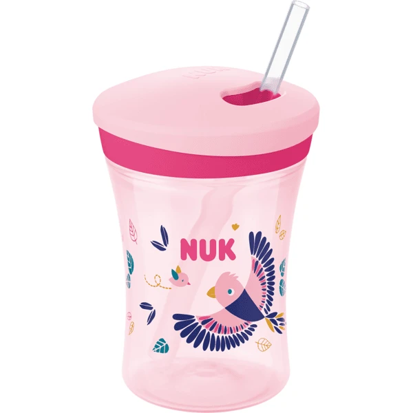 NUK Trinklernbecher Action Cup, Color Change, Rosa 1 NUK Trinklernbecher Action Cup, Color Change, Rosa