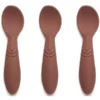 Nuuroo Kinderlöffel Ella 3 Stück, Mahogany
