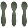 Nuuroo Kinderlöffel Ella Dusty Green 3er Set