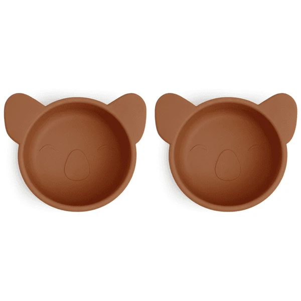 Nuuroo Snack-Schüssel Rosa Caramel Café 2er Set 1 Nuuroo Snack-Schüssel Rosa Caramel Café 2er Set