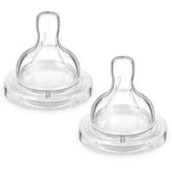 Philips Avent Anti-Kolik Klassik+ Sauger Für Flasche SCF636/27, Brei-Sauger Ab Dem 6. Monat, 2 Stück
