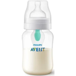 Philips Avent Flasche Anti-Kolik SCF813/14 Inkl. AirFree Ventil, 260ml, 1 Stück, Transparent