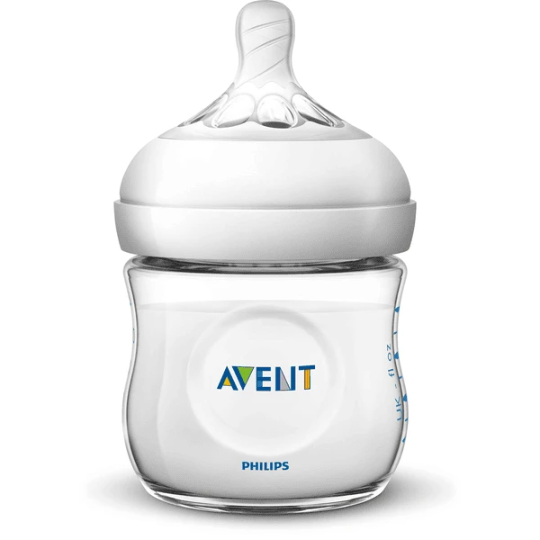 Philips Avent Natural Flasche SCF030/16, 125ml, Transparent 1 Philips Avent Natural Flasche SCF030/16, 125ml, Transparent