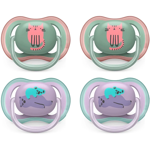 Philips Avent Schnuller Ultra Air Girl Von 6-18 Monaten 1 Philips Avent Schnuller Ultra Air Girl Von 6-18 Monaten