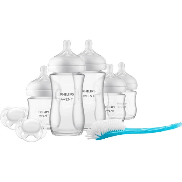 Philips Avent Starterset SCD837/12 Natural Response Glas Avanced 1 Philips Avent Starterset SCD837/12 Natural Response Glas Avanced