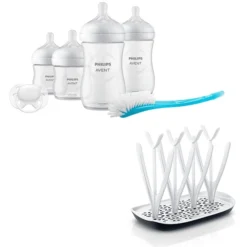 Philips Avent Startersets SCD838/11 Natural Response Advanced Und Trockengestell SCF149/00